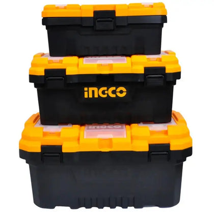 Ingco 3 Plastic Tool Boxes Set
