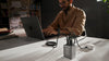 EcoFlow RAPID Pro Charger (100W, 3 Ports, GaN) - Silver