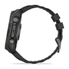 Garmin Fénix 8 – 51 mm, AMOLED Sapphire, Carbon grey DLC with Black/pebble grey silicone band