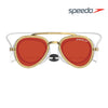 Speedo Sunny G Mariner Mirror Gold Aviators Swim Goggles Unisex Adult