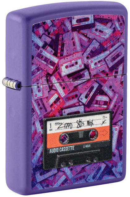 Zippo Lighter Cassette Tape Design