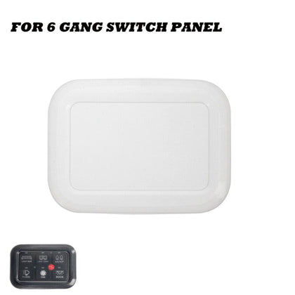 Waterproof silicone cover For 6 Gang Switch Panel