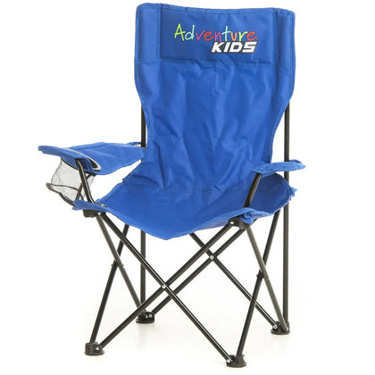 Kings Kids Camping Chair | Strong Steel Frame | 600D Oxford Material | Foldable | Lightweight | Inc. Carry Bag