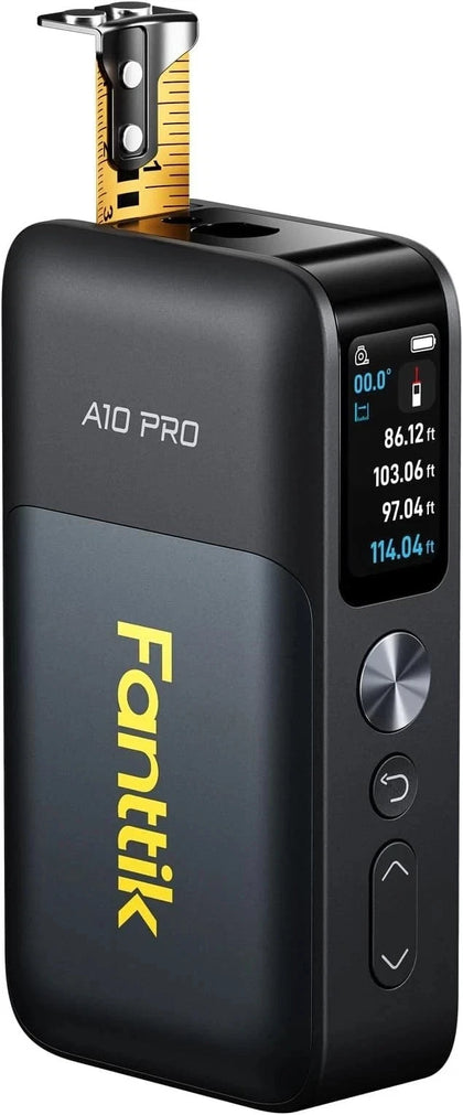 Fanttik A10 Pro 2-in-1 Digital Laser Tape Mesure - Black