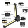 Work Light Magnetic Torch Hanging Lamp with Built-in Battery