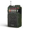 Retro Hand-cranked Solar Radio BT
