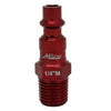 Milton 727Mc-20 Colorfit Plugs, M-style Red, 1/4