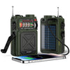 Retro Hand-cranked Solar Radio BT