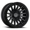 23617858447SB – عجلات ICON RECON PRO / أسود ساتان / 17 × 6 × 5.5 / 0 مم / 110 مم