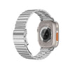 Amazingthing Titan Stainless Steel Band For Apple Watch 49/45/44/42MM Silver