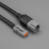 DUAL CONNECTOR PLUG & PLAY SMART HARNESS™ DRIVING LIGHT WIRING (DT CONNECTOR)