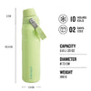 Stanley Aerolight IceFlow Water Bottle Fast Flow 0.6L/20 Oz-Citron
