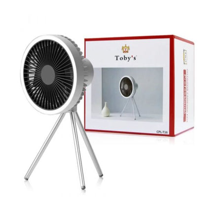 Tobys Outdoor Camping Fan-Gray