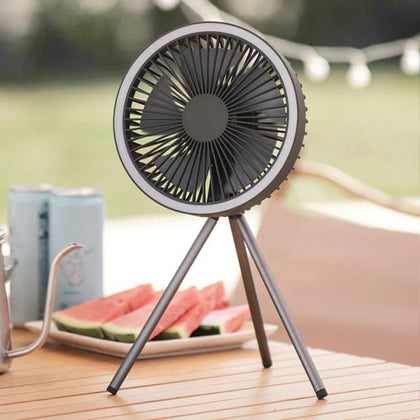 Tobys Outdoor Camping Fan-Gray