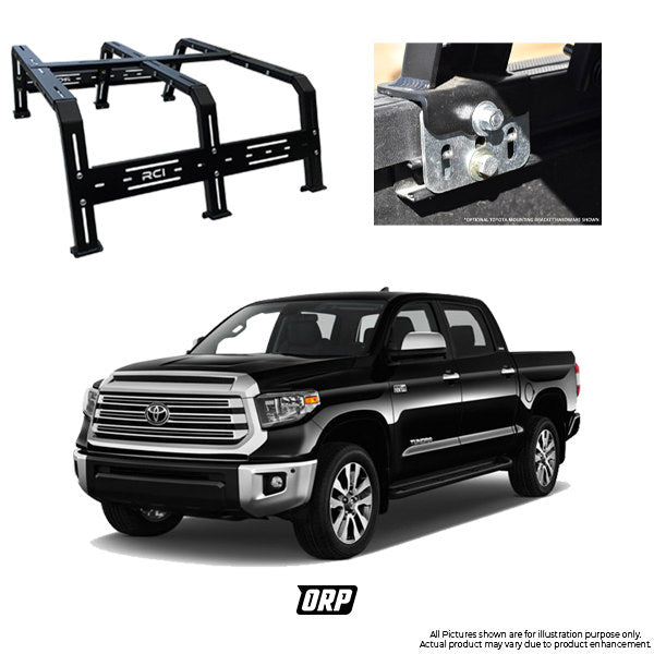 RIC | 18″ HD BED RACK STEEL FOR SHORT AND STANDARD BED | TUNDRA | FACT ...