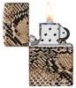 Zippo Snake Skin Design Lighter