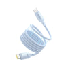 Baseus PicoGo Magnetic Liquid Silicone Fast Charging Cable USB-C to USB-C 240W 1m - Galaxy Blue