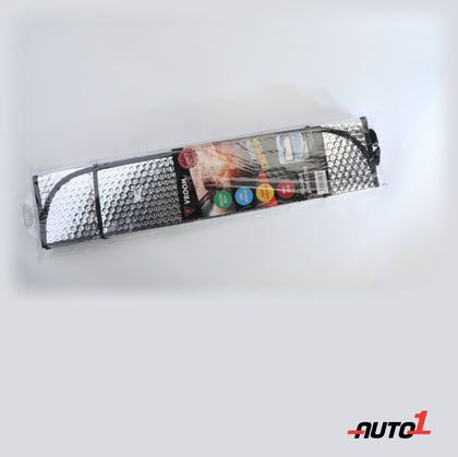 Vroom Front Sun Shade Silver 130X60CM Bubble Type