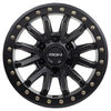 Y61 (17X9) 5x Zullo Matte Black wheels HYBRIDLOCK (6/139) -12 OFFSET