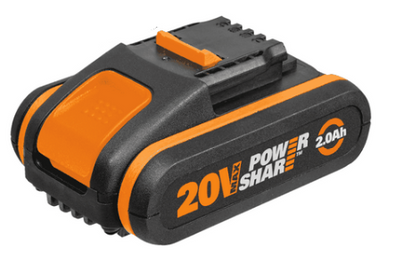 Worx- 20V 2.0Ah Battery with capacity indicator20 Volt Lithium-Ion Battery