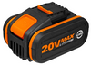 Worx- 20V 4.0Ah Battery with Capacity Indicator