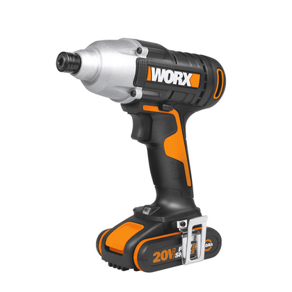 Worx - 20V Impact Driver, 140Nm, 1*2.0Ah