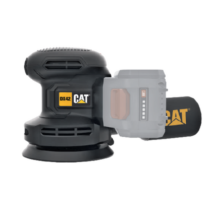 Cat  - 18V Brushed Orbital Sander (125mm) - IBF