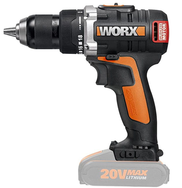 Worx - 20V 60NM Brushless Cordless Drill Driver WX175.9 (Tool Only)