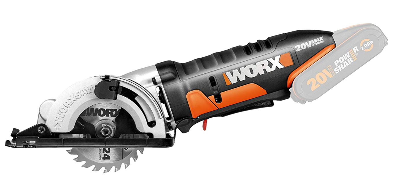 Worx - 20V Cordless Compact Circular Saw WX527.9 (Tool Only) - IBF