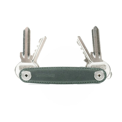 Wunderkey - Oxford Green Leather Key Organizer