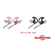 Surefire - EP4 Sonic Defenders Plus Filtered Flanged Earplugs (Black)