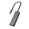 Powerology - 4 in 1 USB-C Hub with HDMI & USB 3.0