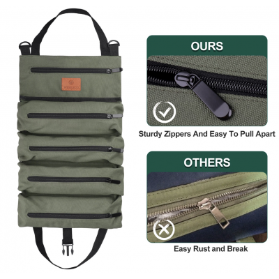 Multifunction Heavy Duty Roll up Bag (Green)