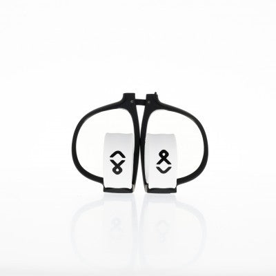 Chiik Glasses - UV400 Protection Flexible Clear Lense Glasses (White)