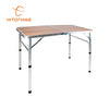 Wood Grain Aluminum Table Hitorhike