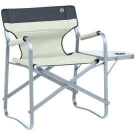 Coleman - Deck Chair With Table (Khaki)