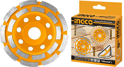 Ingco - Diamond Cup Wheels Double Row