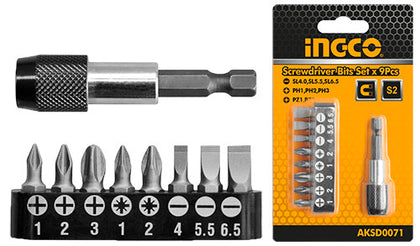 Ingco - Screwdriver Bits Set