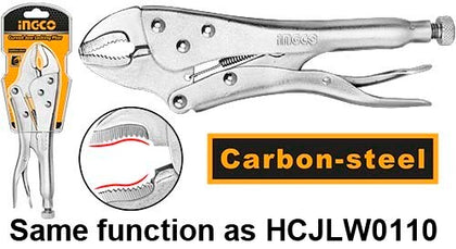 Ingco - Curved Jaw Lock Plier HCJLW0210
