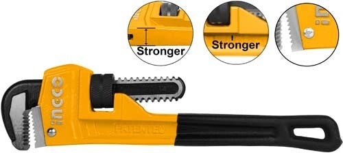 Ingco - Heavy Duty Swedish Pipe Wrench HPW04021