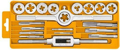 Ingco - 20 Pcs Taps and Dies Set