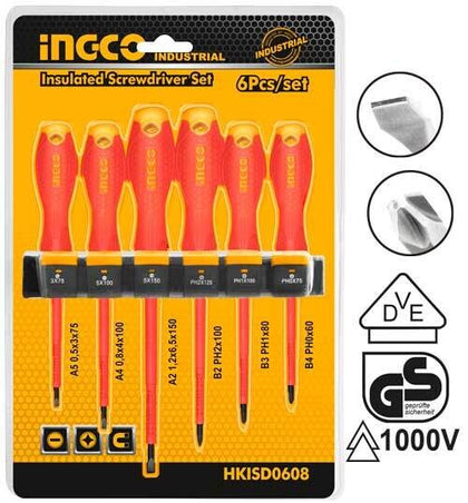 Ingco - Insulated Screw Driver Set