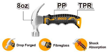 Ingco - Mini Claw Hammer