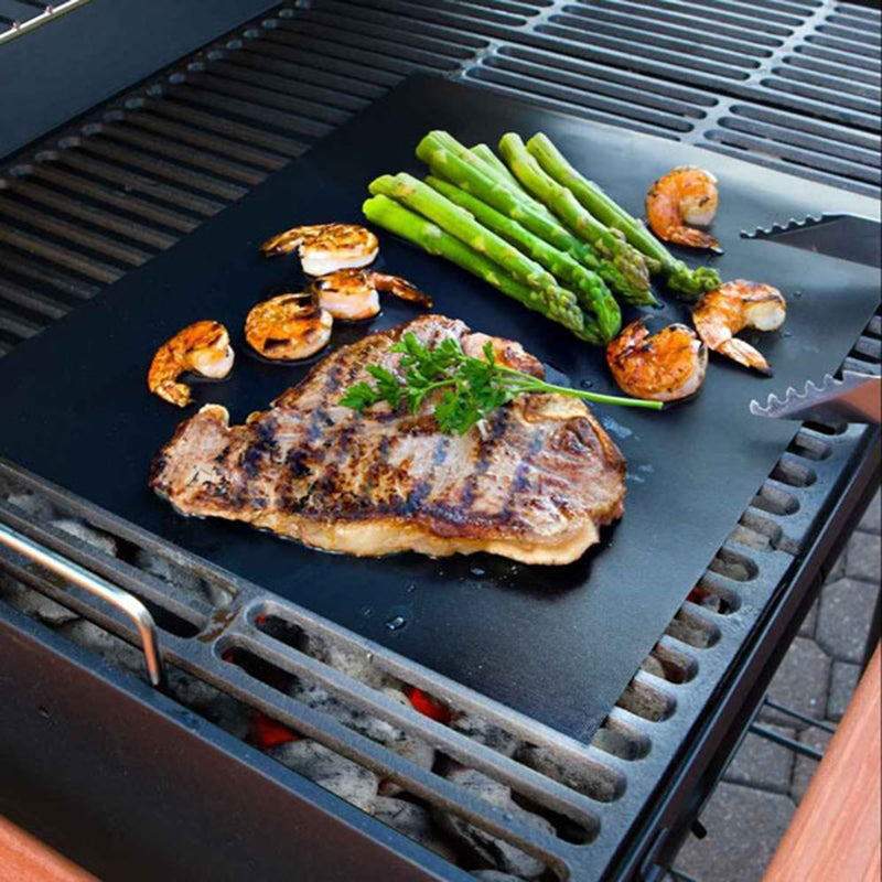 Chef Non Stick BBQ Grill Mat 4x Pieces Campnsea