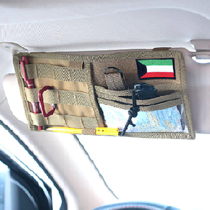 Camouflage - Car Sunvisor Pouch