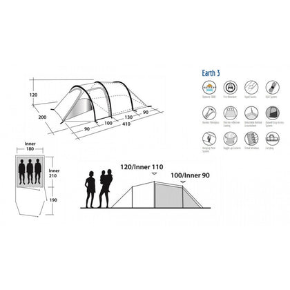 Outwell - Tent Earth 3