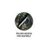 Surflogic - Waterproof Triple Universal Seat Cover Camo - SLH