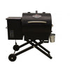 300 Fahrenheit - Small Portable Pellet Smoker (Black) - IBF