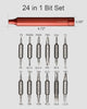 Hoto - 24-in-1 Precision Screwdriver Gray