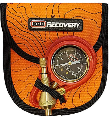 ARB - E-Z Deflator with Bar/Psi Gauge Include Recovery Gear Bag - TOK